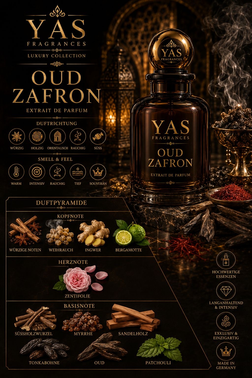 OUD ZAFRON EXTRAIT DE PARFUM