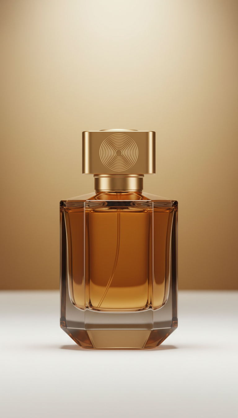 Parfumflakon mit Opulentem Oud