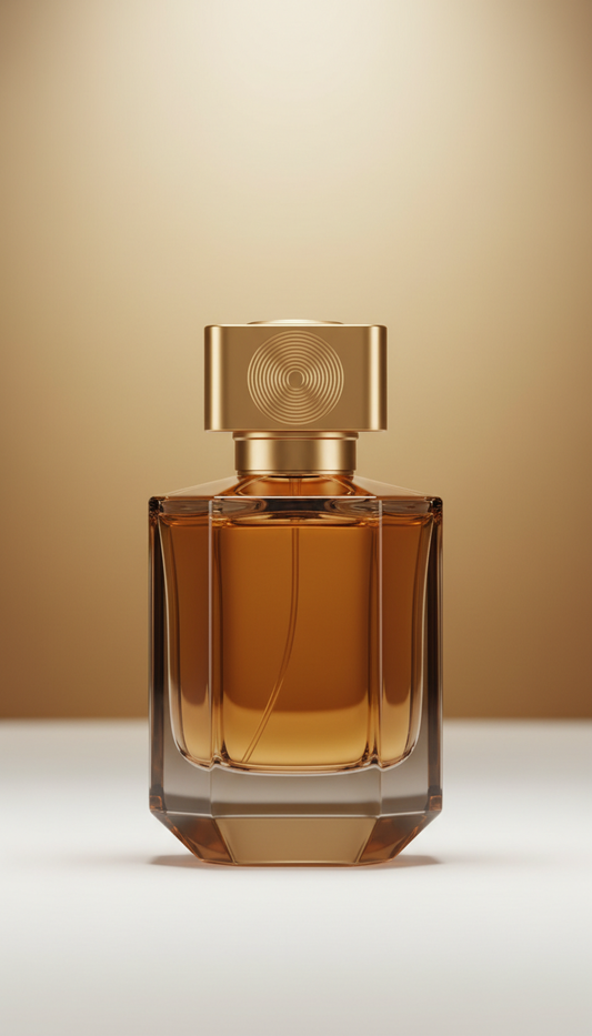 Parfumflakon mit Opulentem Oud
