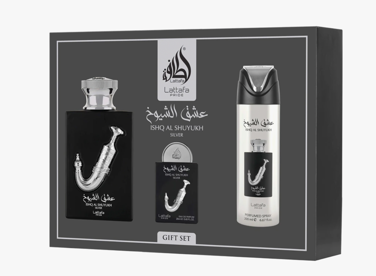 ishq al shuyukh silver GIFTSET Eau de Parfum