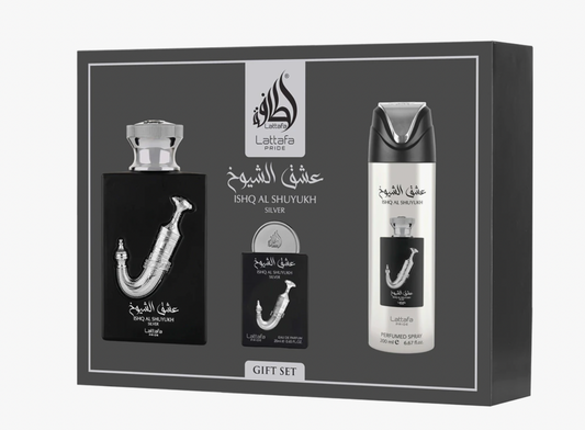 ishq al shuyukh silver GIFTSET Eau de Parfum